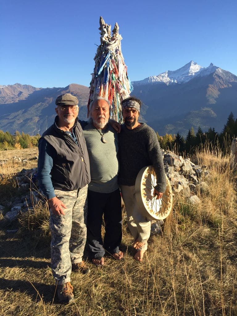Il Tamburo Sciamanico Angaangaq al Totem Vetan con Marco Caliari